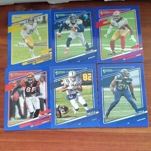 2021 Donruss Football Blue Press Proof Lot Of 18. Full Of Stars.
